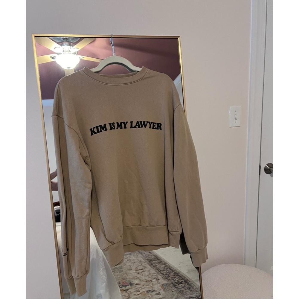 Talentless KIM IS MY LAWYER Crewneck